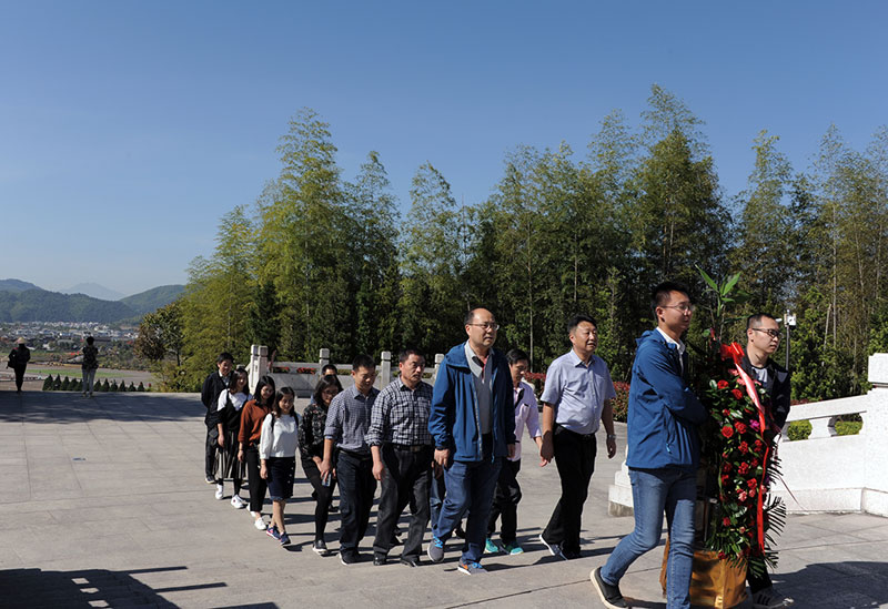 乐动网站-(中国)有限公司党支部组织党员干部赴古田参观学习